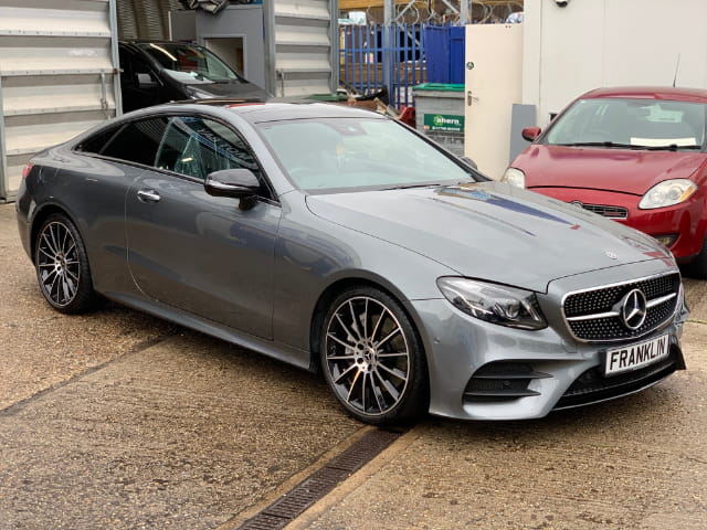 The finished result of the Mercedes