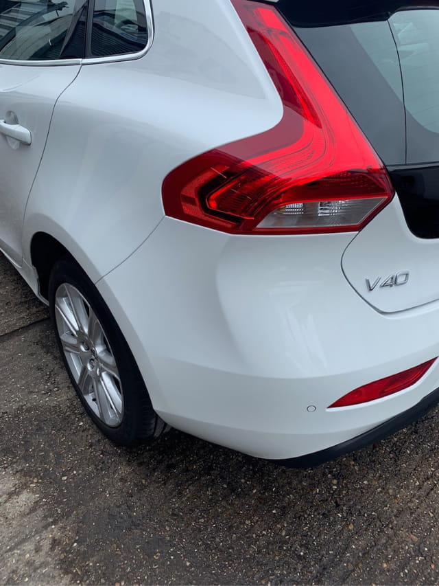 The finished result of the Volvo Smart repair